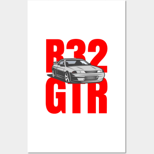 R32 GTR Posters and Art